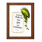 O Lord, Make Me Hear Joy and Gladness (Psalms 51:8)
