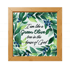 I Am Like a Green Olive Tree in the House of God - Psalms 52:8