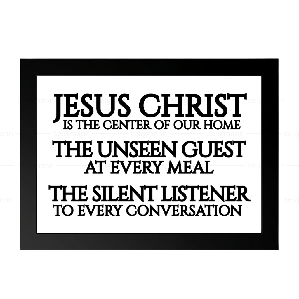 Jesus Christ Is the Center of Our Home