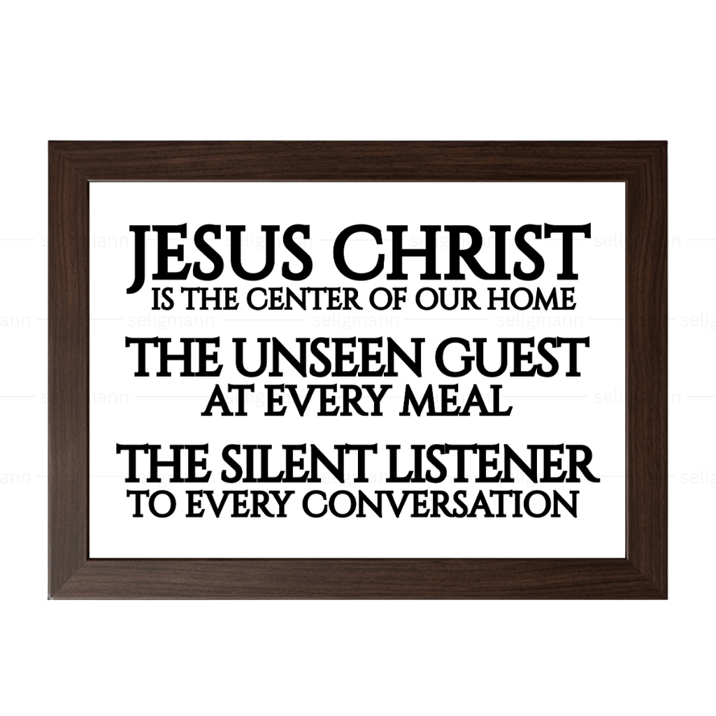Jesus Christ Is the Center of Our Home