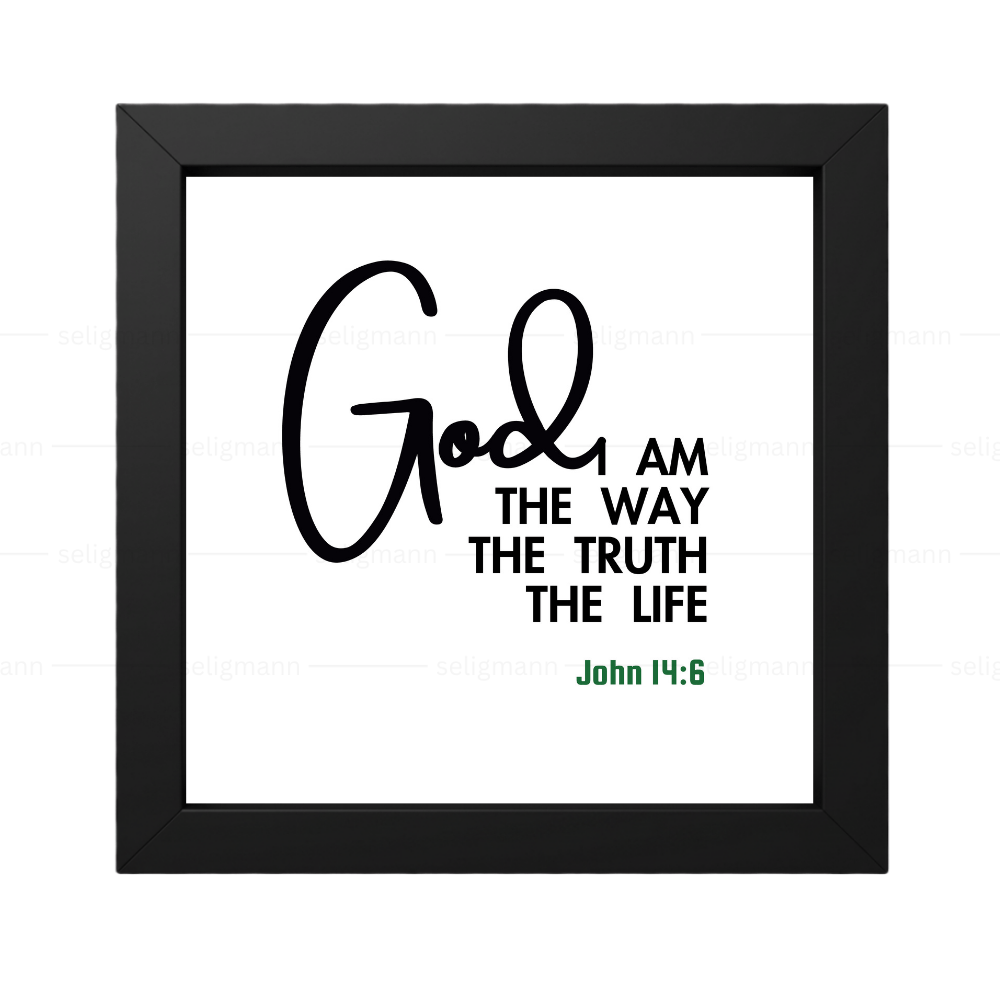 God - AM THE WAY, TRUTH, LIFE - John 14:6
