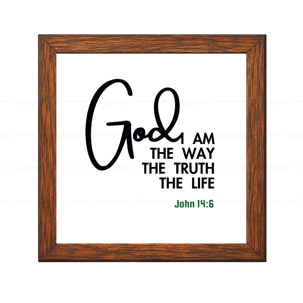 God - AM THE WAY, TRUTH, LIFE - John 14:6