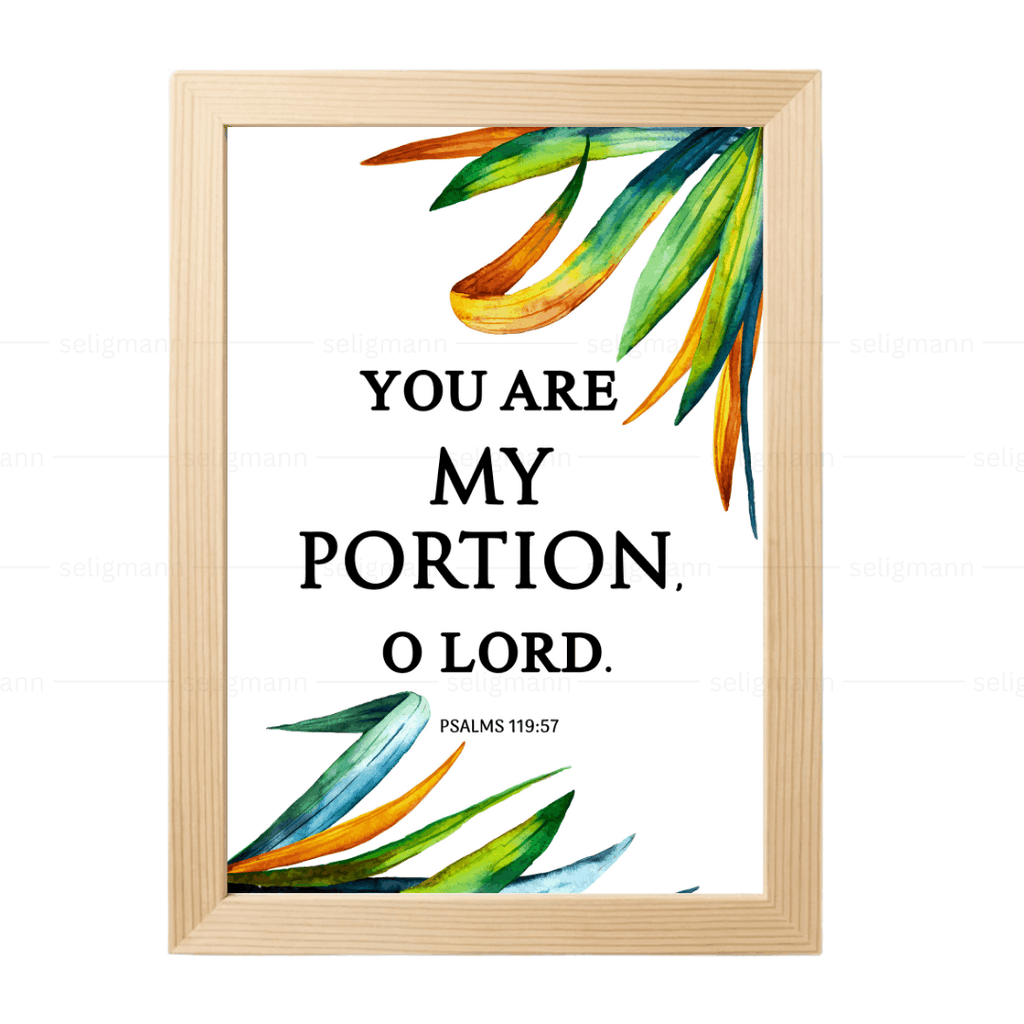 You Are My Portion, O Lord (Psalms 119:57)