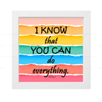 I KNOW that YOU CAN do everything – Job 42:2