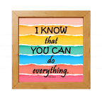 I KNOW that YOU CAN do everything – Job 42:2