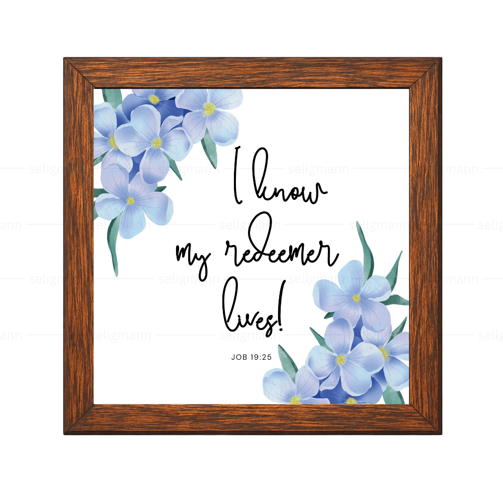 I Know My Redeemer Lives - Job 19:25