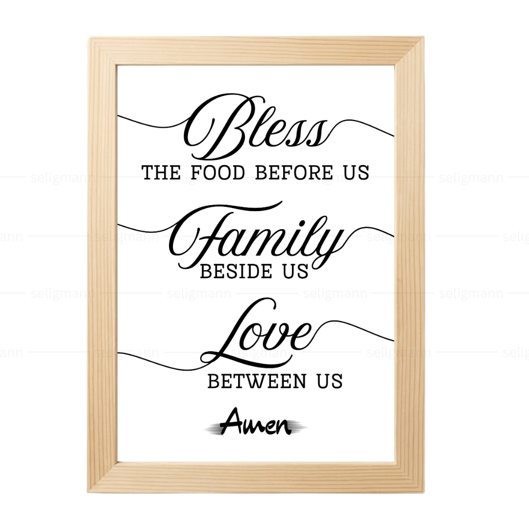 Bless the Food, Family