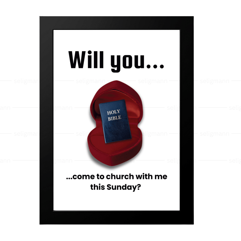 Will you come to church with me this Sunday?