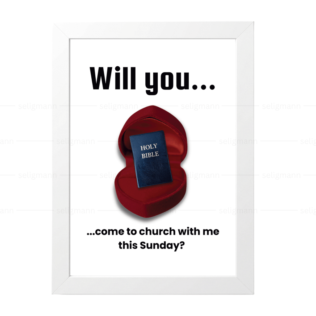 Will you come to church with me this Sunday?