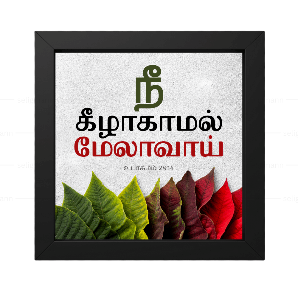 நீ கீழாகாமல் மேலாவாய் - Deuteronomy 28:14 - Tamil