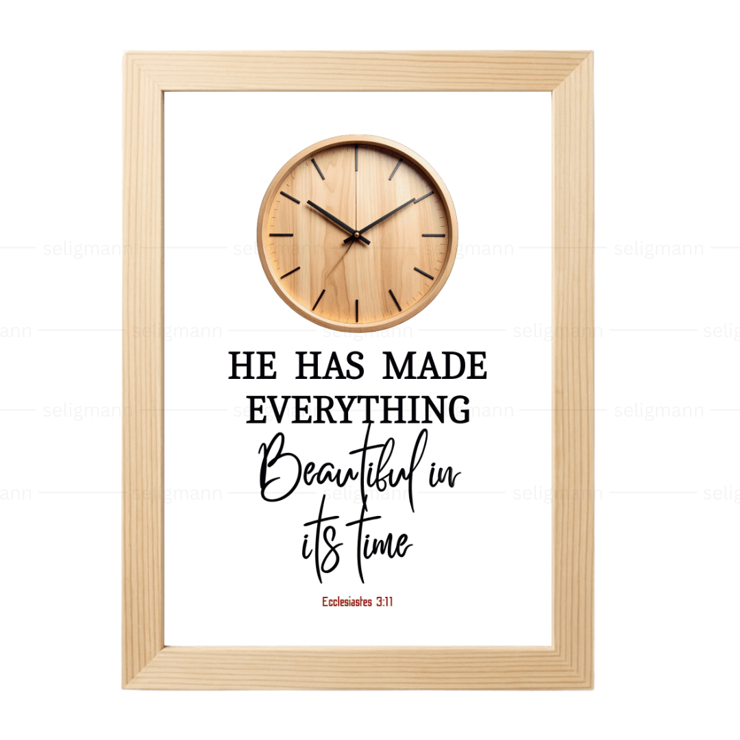 He Has Made Everything Beautiful in Its Time (Ecclesiastes 3:11)