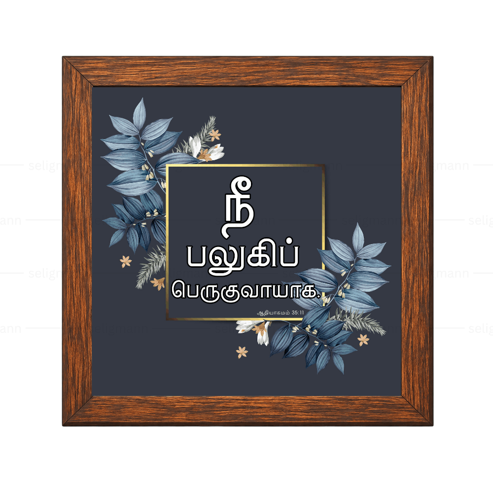 நீ பலுகிப் பெருகுவாயாக - Genesis 35:11 - Tamil