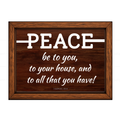 Peace Be to You & to Your House (1 Samuel 25:6)
