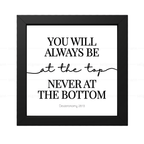 Always at the Top Never at the Bottom - Deuteronomy 28:13