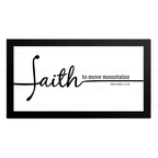 Faith to move mountains - Matthew 17:20
