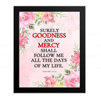 Goodness & Mercy Shall Follow Me…(Psalms 23:6)
