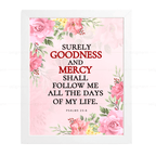 Goodness & Mercy Shall Follow Me…(Psalms 23:6)