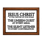 Jesus Christ Is the Center of Our Home