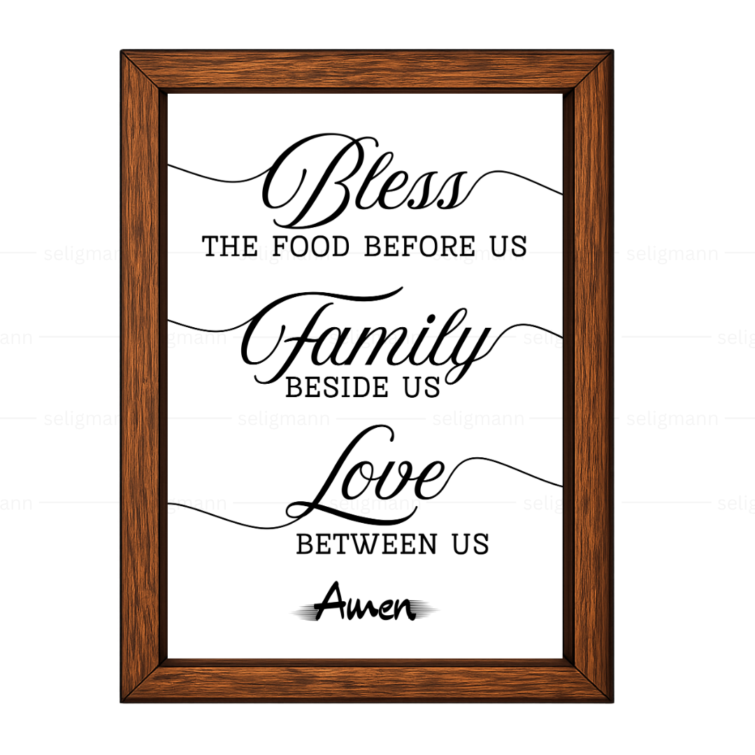 Bless the Food, Family