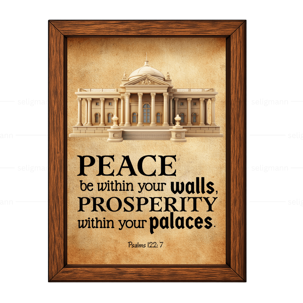 Peace Be Within Your Walls (Psalms 122:7)