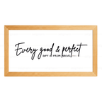Every Good & Perfect Gift - James 1:17