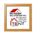 No Harm No Disaster Will Come..(Psalms 91:10) (NIV)