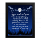 You Will Not Fear the Terror of Night (Psalms 91:5-6)