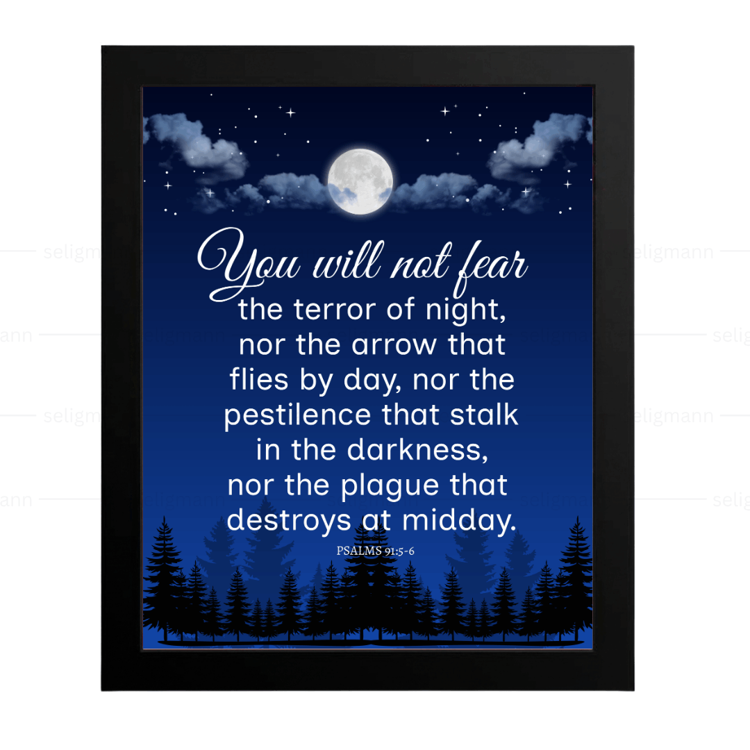 You Will Not Fear the Terror of Night (Psalms 91:5-6)
