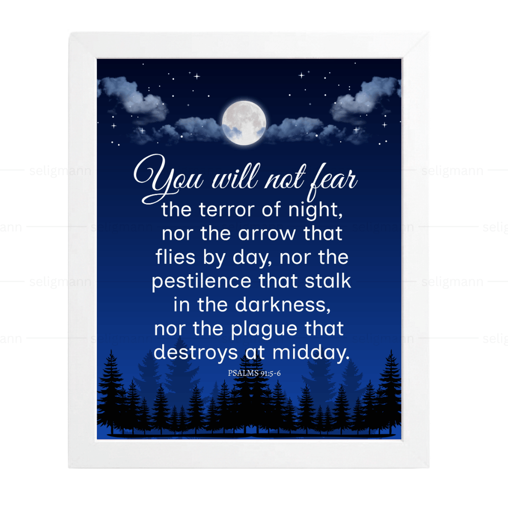 You Will Not Fear the Terror of Night (Psalms 91:5-6)