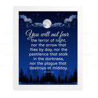 You Will Not Fear the Terror of Night (Psalms 91:5-6)
