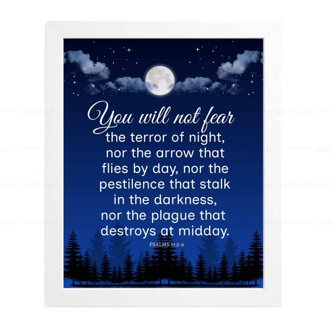 You Will Not Fear the Terror of Night (Psalms 91:5-6)