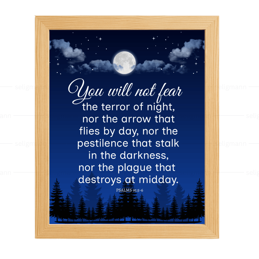 You Will Not Fear the Terror of Night (Psalms 91:5-6)