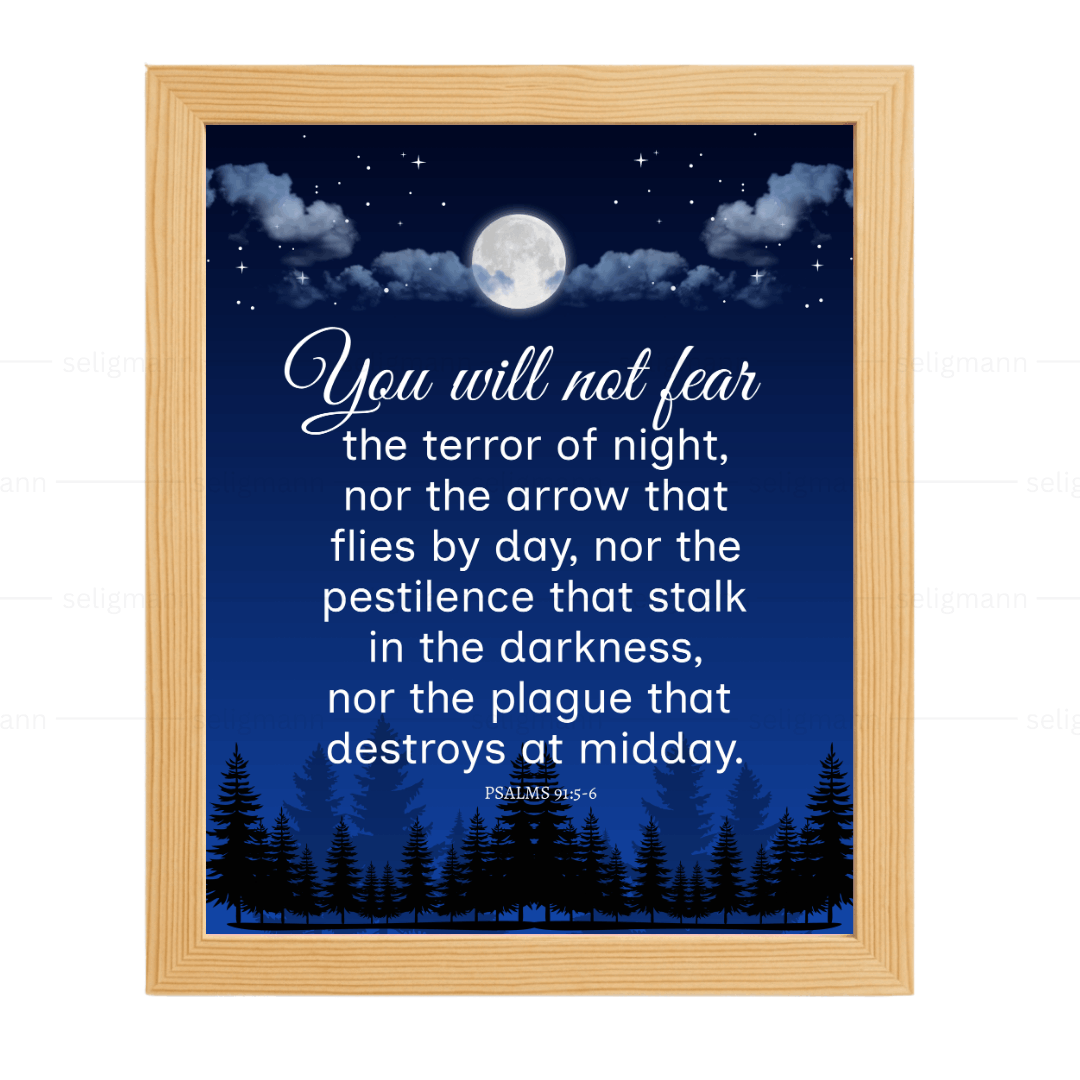 You Will Not Fear the Terror of Night (Psalms 91:5-6)