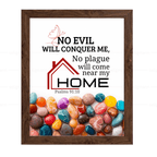 No Plague Will Come Near My Home (Psalms 91:10) (NLT)
