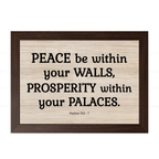 Peace Be Within Your Walls (Psalms 122:7)