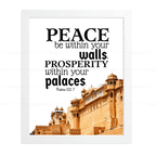 Peace Be Within Your Walls, Prosperity Within Your Palaces (Psalms 122:7)