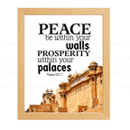 Peace Be Within Your Walls, Prosperity Within Your Palaces (Psalms 122:7)
