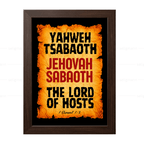 Yahweh Tsabaoth – Jehovah Tsabaoth (1 Samuel 1:3)