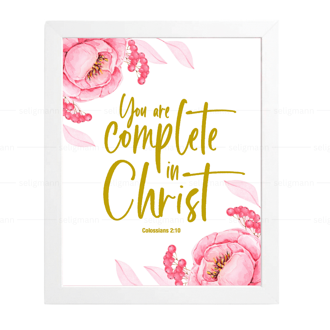 You Are Complete in Christ (Colossians 2:10)
