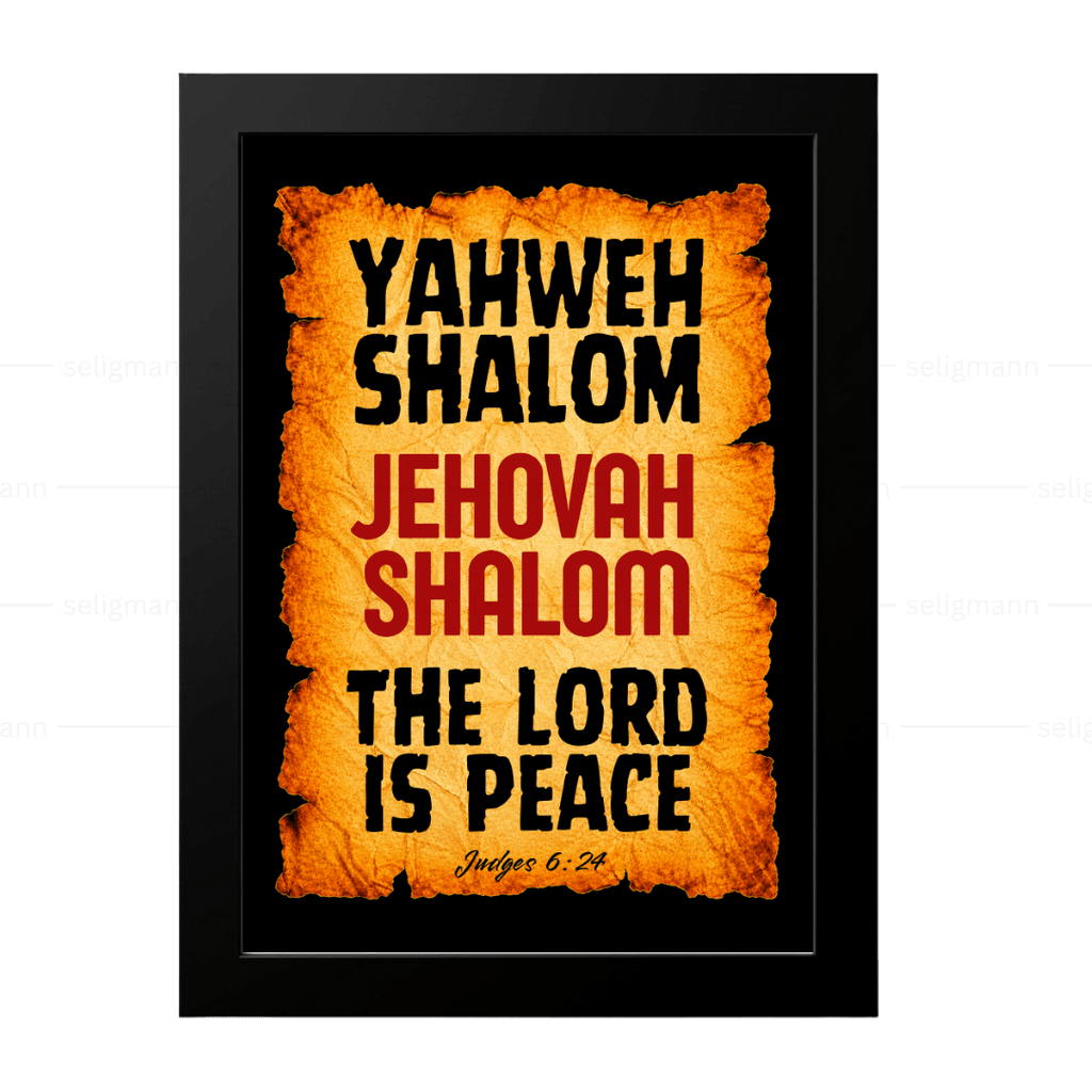 Yahweh Shalom – Jehovah Shalom (Judges 6:24)