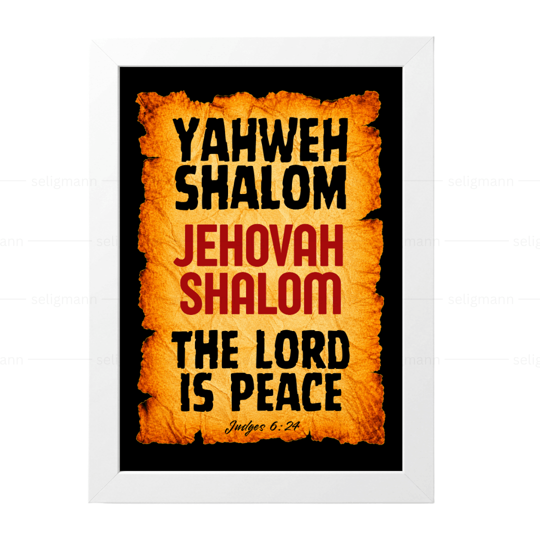 Yahweh Shalom – Jehovah Shalom (Judges 6:24)