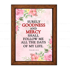 Goodness & Mercy Shall Follow Me…(Psalms 23:6)
