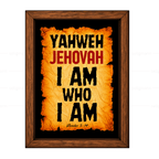 Yahweh – Jehovah – I Am Who I Am (Exodus 3:14)