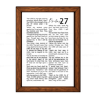 Psalms 27 Full Chapter