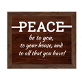 Peace Be to You & to Your House (1 Samuel 25:6)