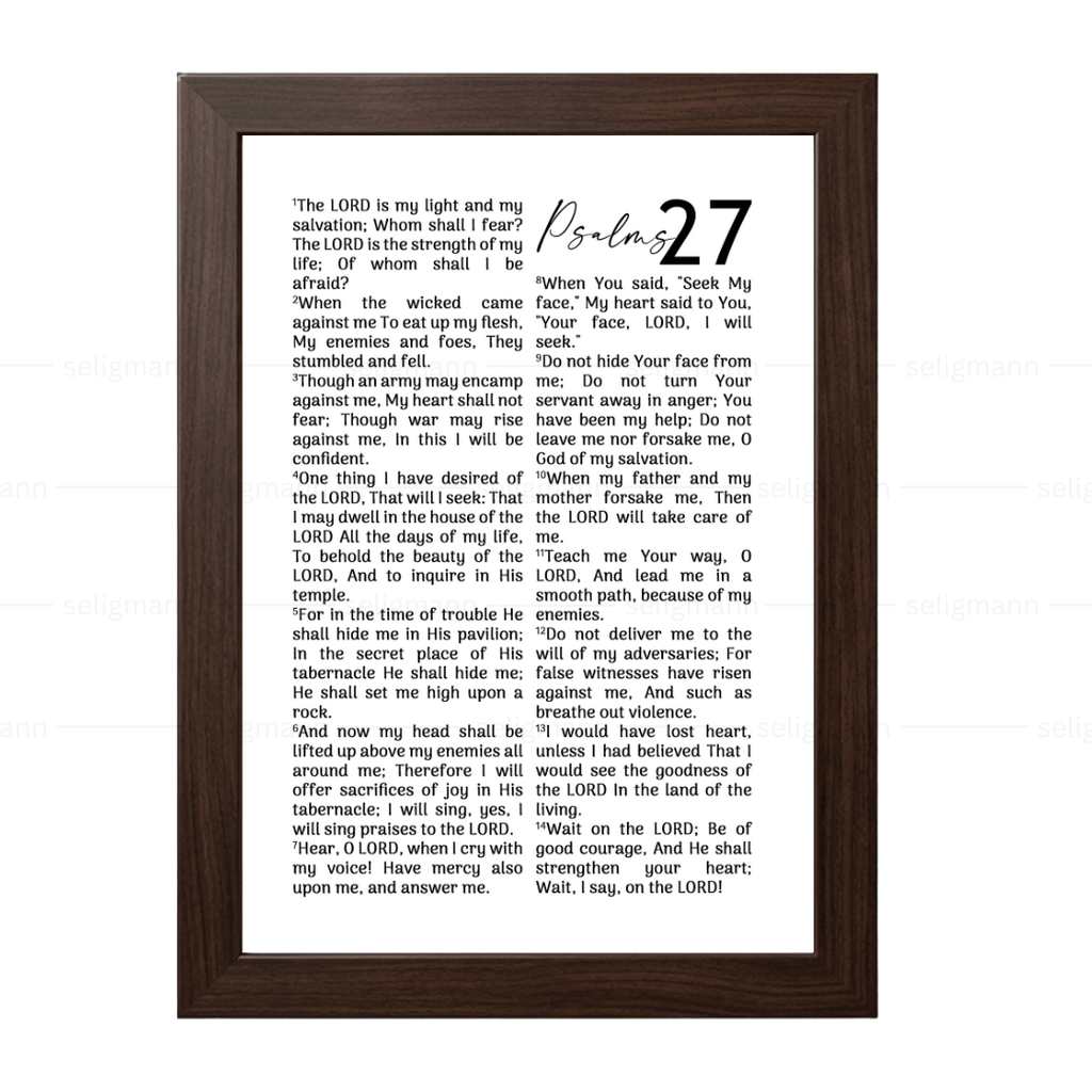 Psalms 27 Full Chapter