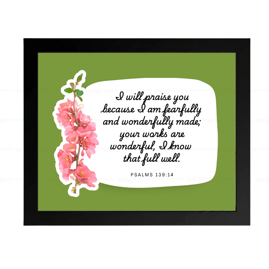 I Am Fearfully and Wonderfully Made (Psalms 139:14)