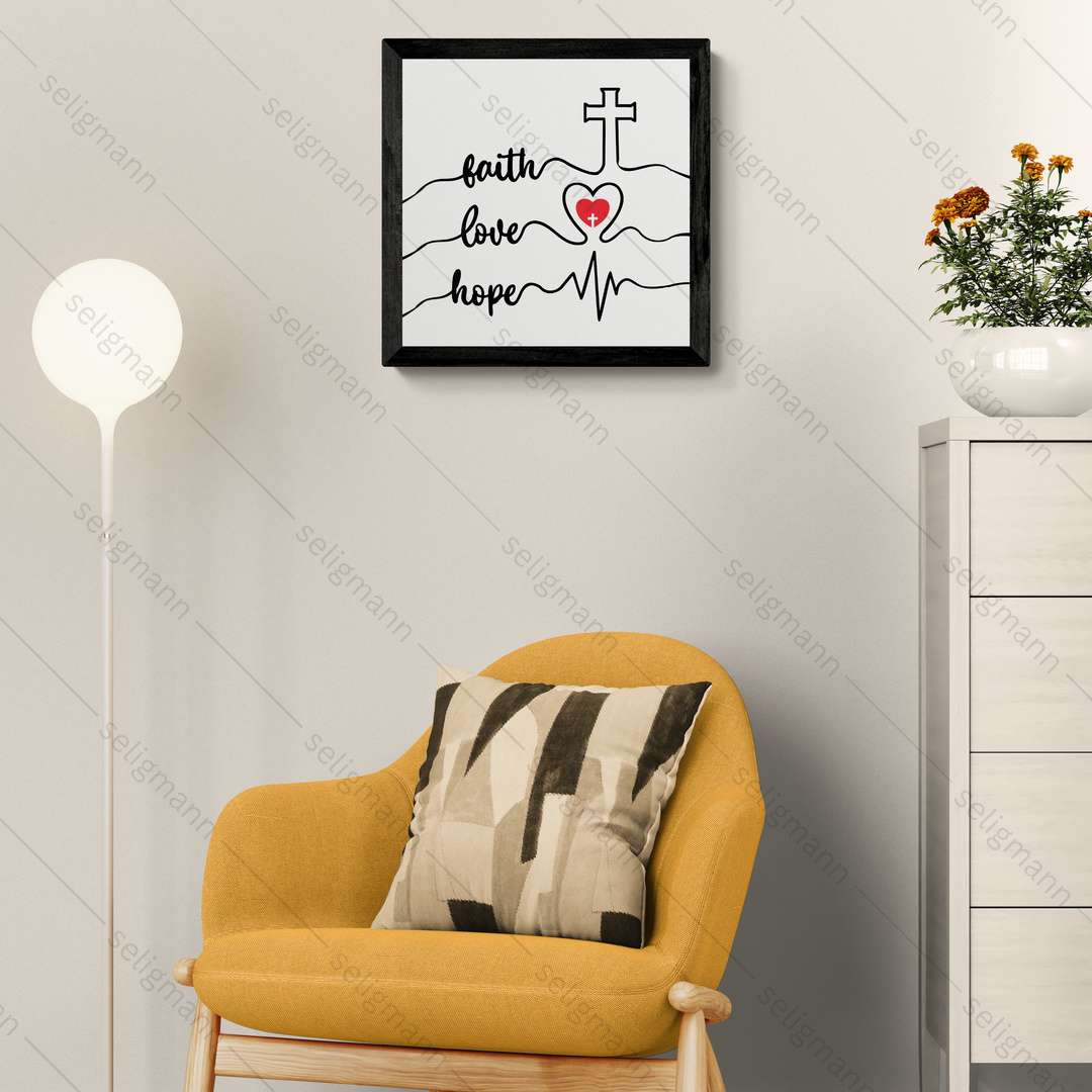 Faith, Hope, Love. But Greatest is Love (1 Corinthians 13:13)