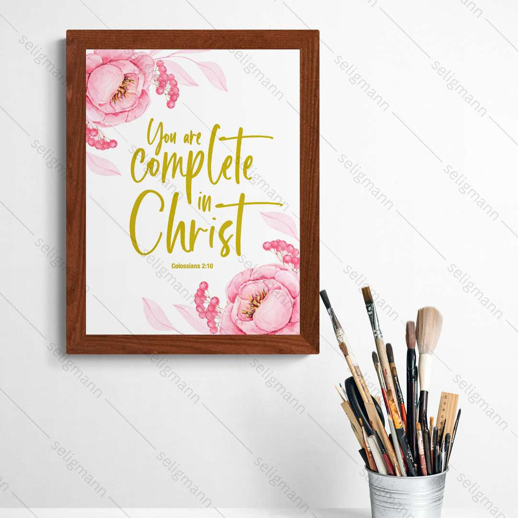 You Are Complete in Christ (Colossians 2:10)
