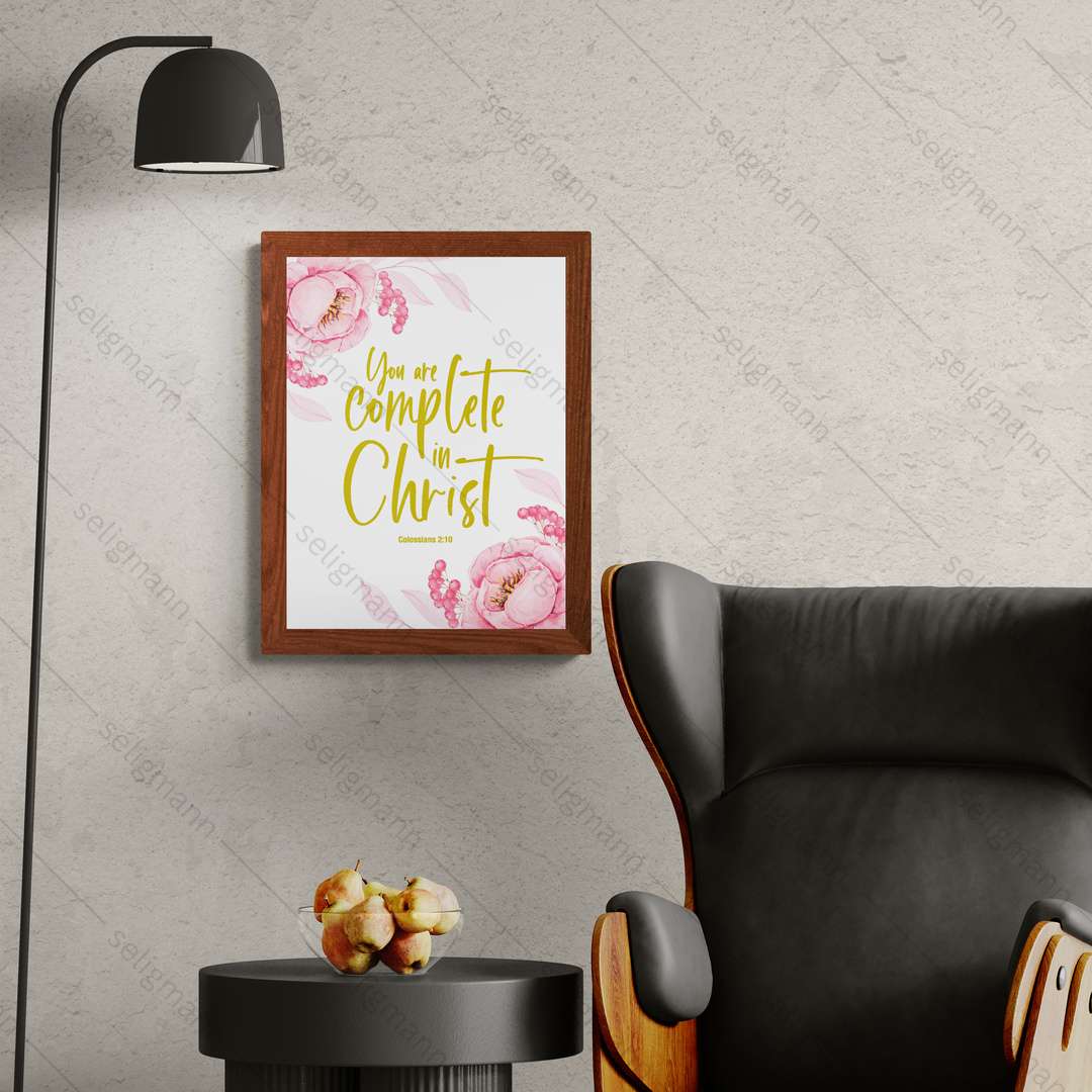 You Are Complete in Christ (Colossians 2:10)